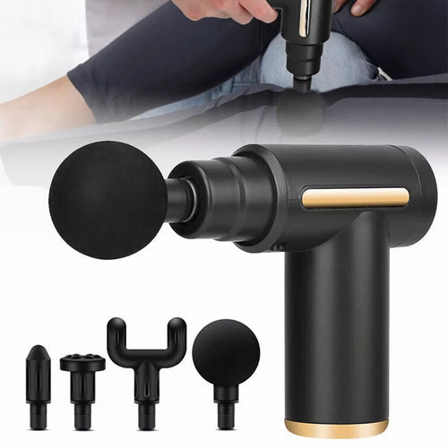 Mini Massage Gun 6 SPEED 4 CHANGING HEADS